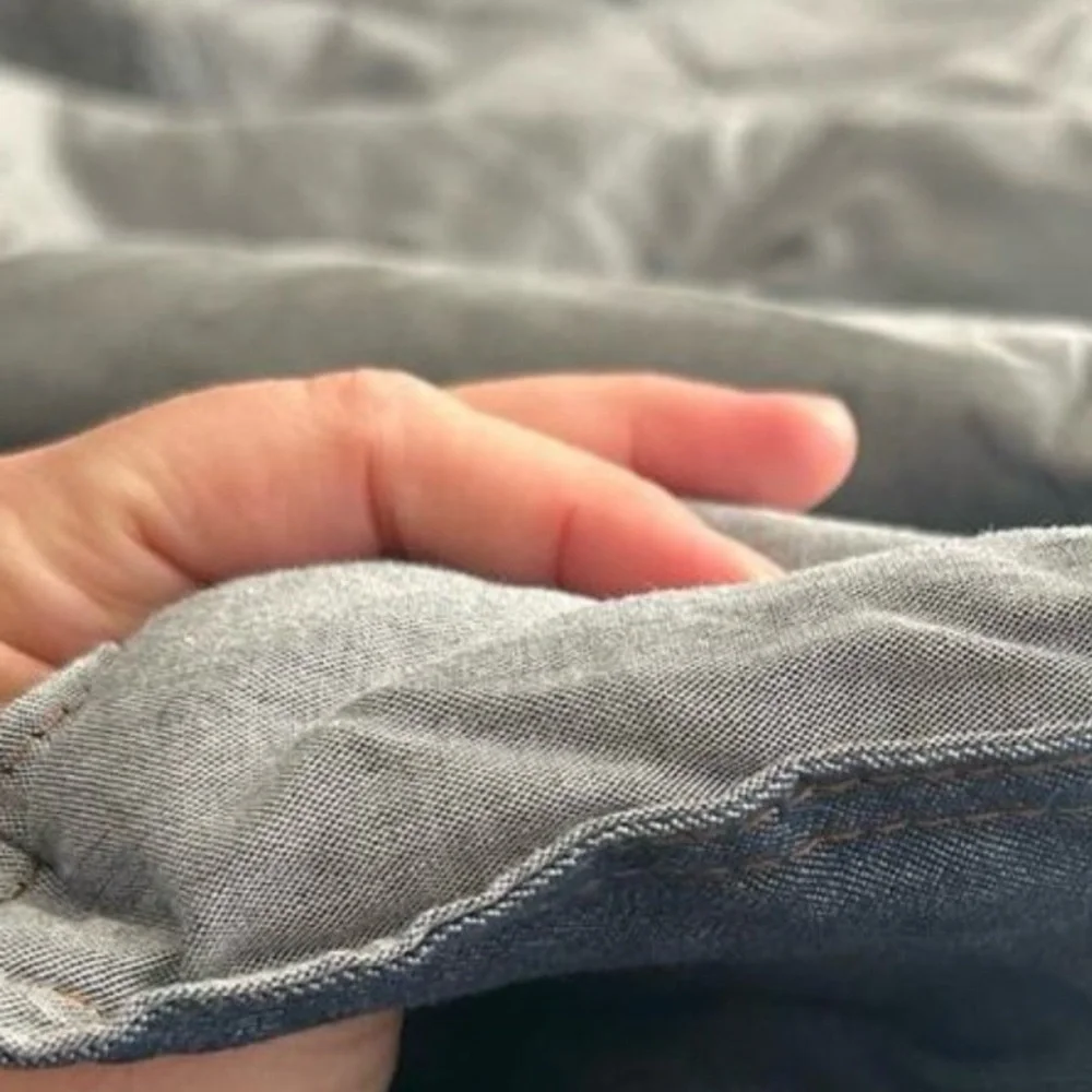 Brand New Threshold Denim-Style Blue Comforter Sets